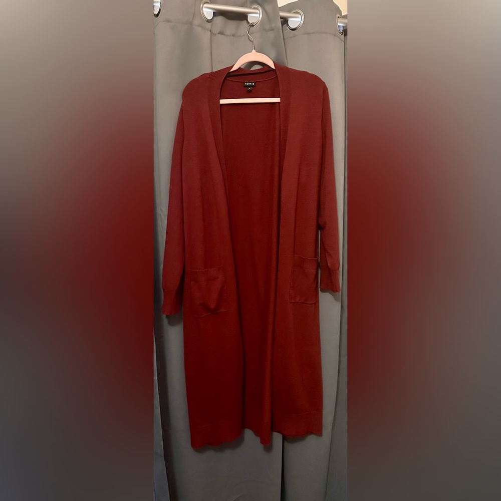 Torrid Rust Women's Cardigan